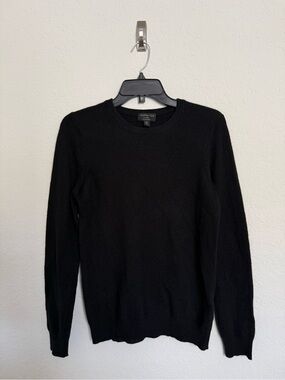 Charter Club Luxury Black Cashmere Pullover Sweater Size XS Womens Quiet Luxury